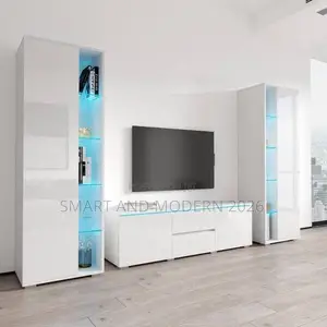 Tv Unit Tv | Modern Wooden Unit | With Storage | Hot Item