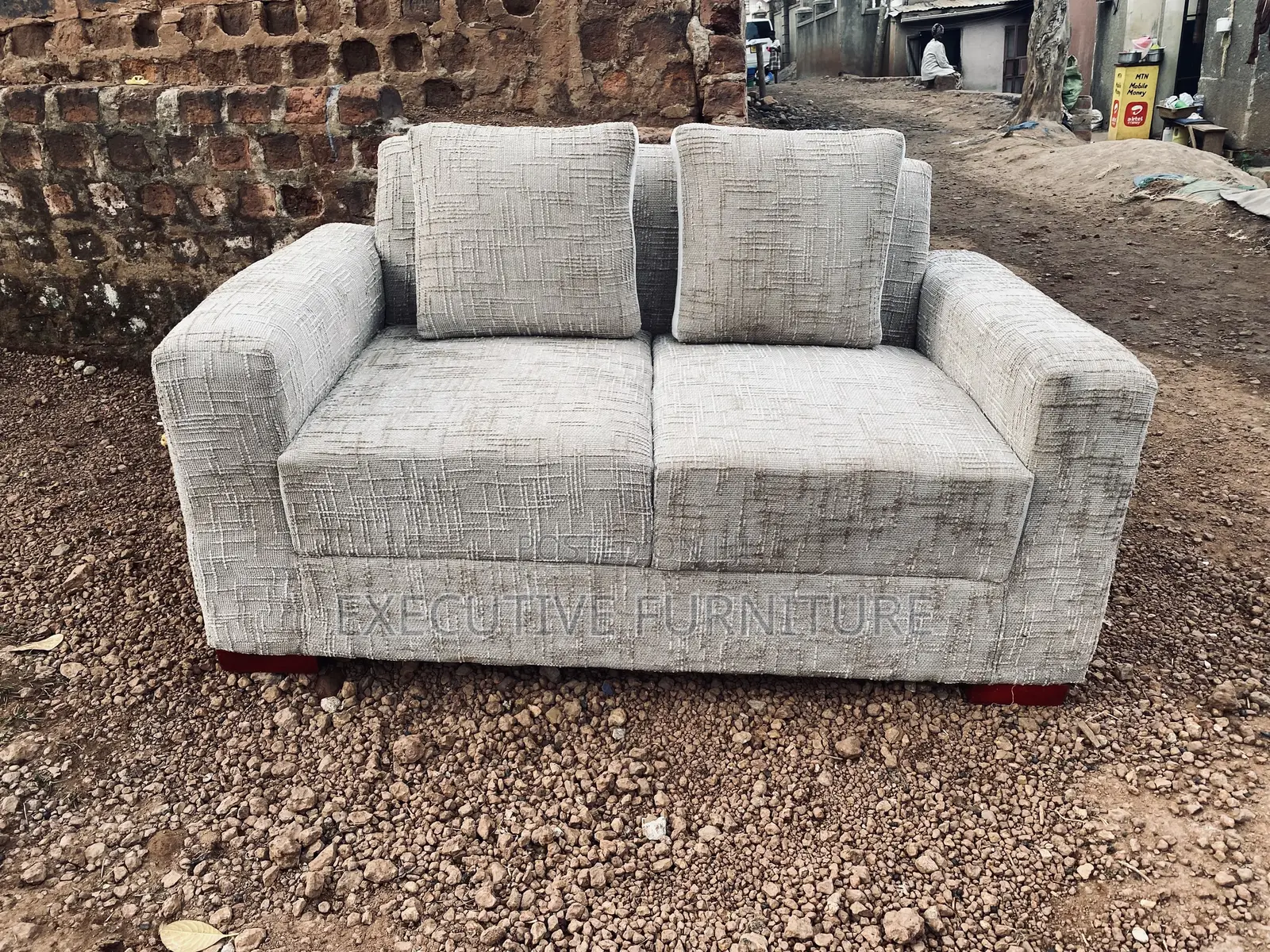 Two Seater Box Sofa
