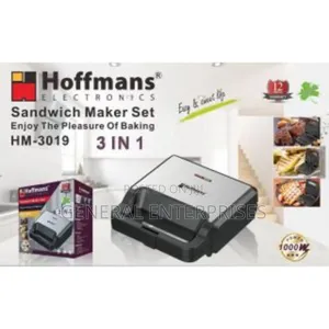 Hoffmans 3-in-1 Sandwich Maker Set