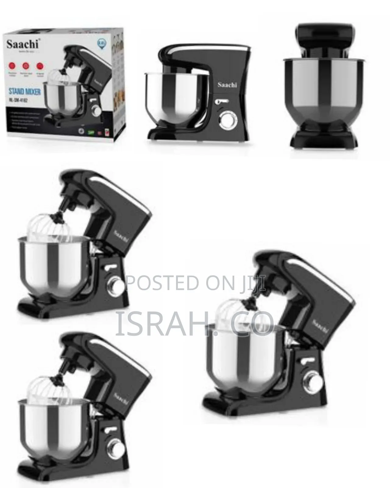 Saachi 8 Litres 6-Speed Stand Mixer