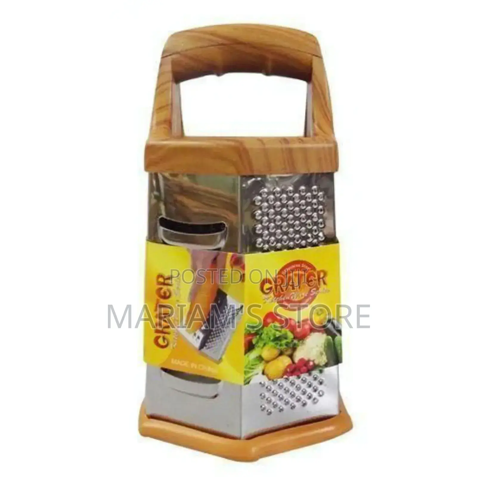 6 Sided Grater - Silver