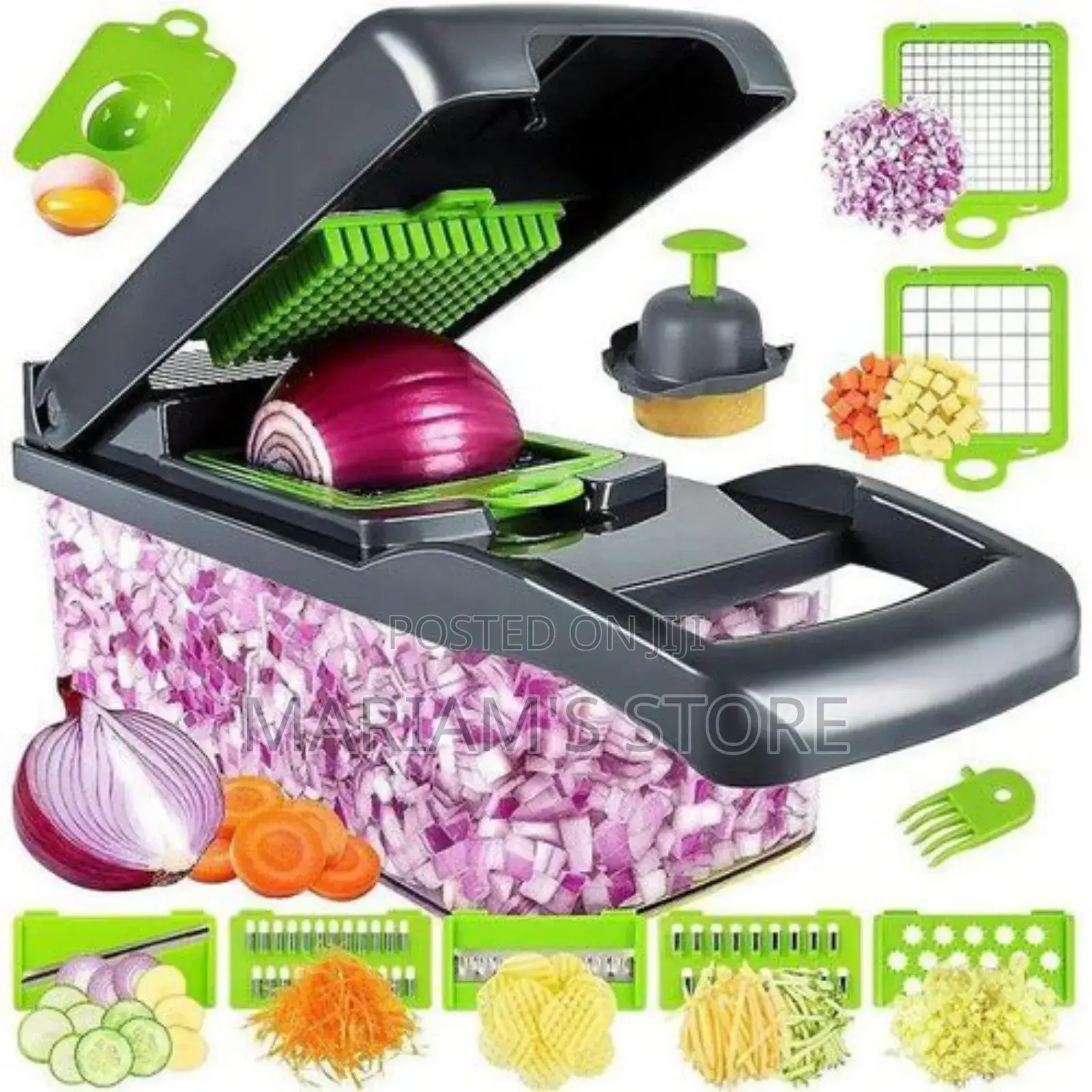 Multifunctional Food Chopper, Kitchen Vegetable Slicer Dicer Cutter
