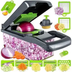 Multifunctional Food Chopper, Kitchen Vegetable Slicer Dicer Cutter
