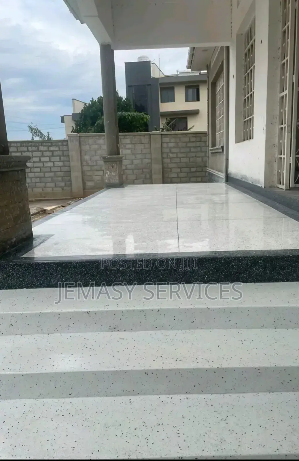 Terrazzo Works For The Floor