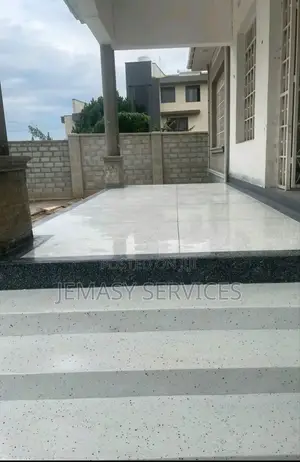 Terrazzo Works For The Floor
