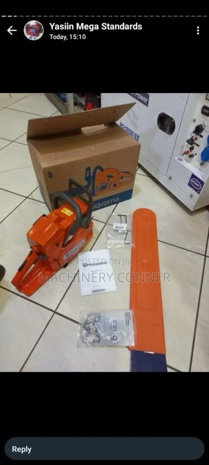 Husquavana Chain Saw 272
