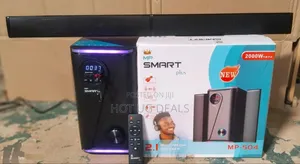 Smart Plus 2.1 Channel Multimedia Speaker System, Model Mp-504.