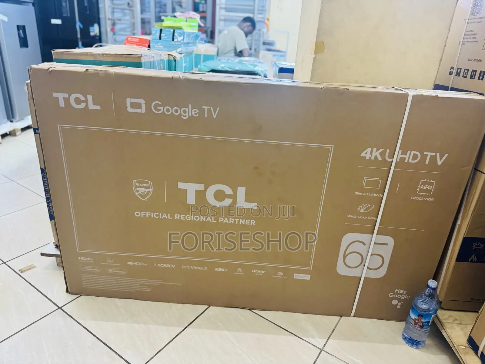 TCL 65inch Google Smart TVS Authentic Beyi Powa