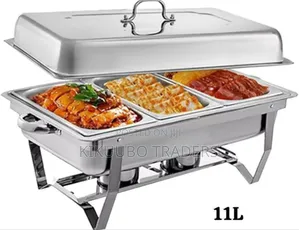 3 Compartment Stainless Steel Chaffing Dish