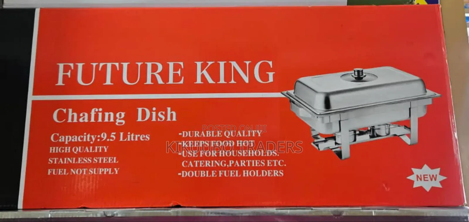 Single Compartment Chaffing Dish Food Warmer