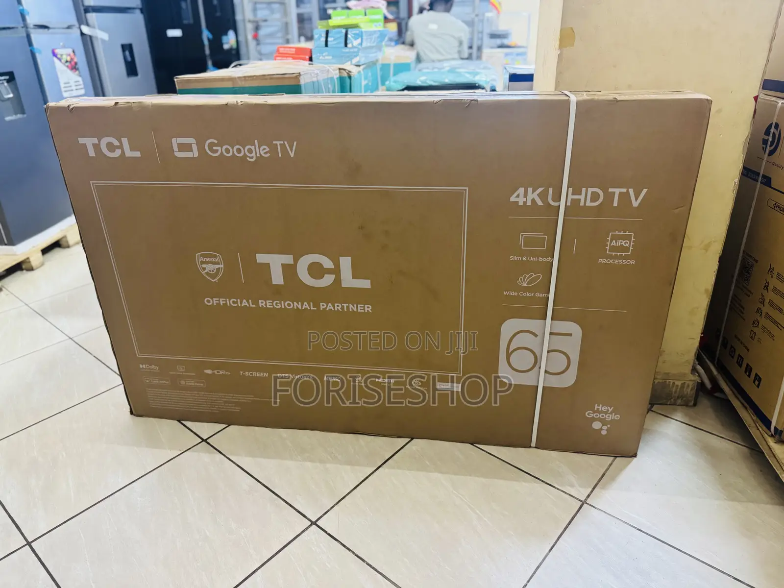 TCL 65inch Google Smart TVS Authentic Warranty