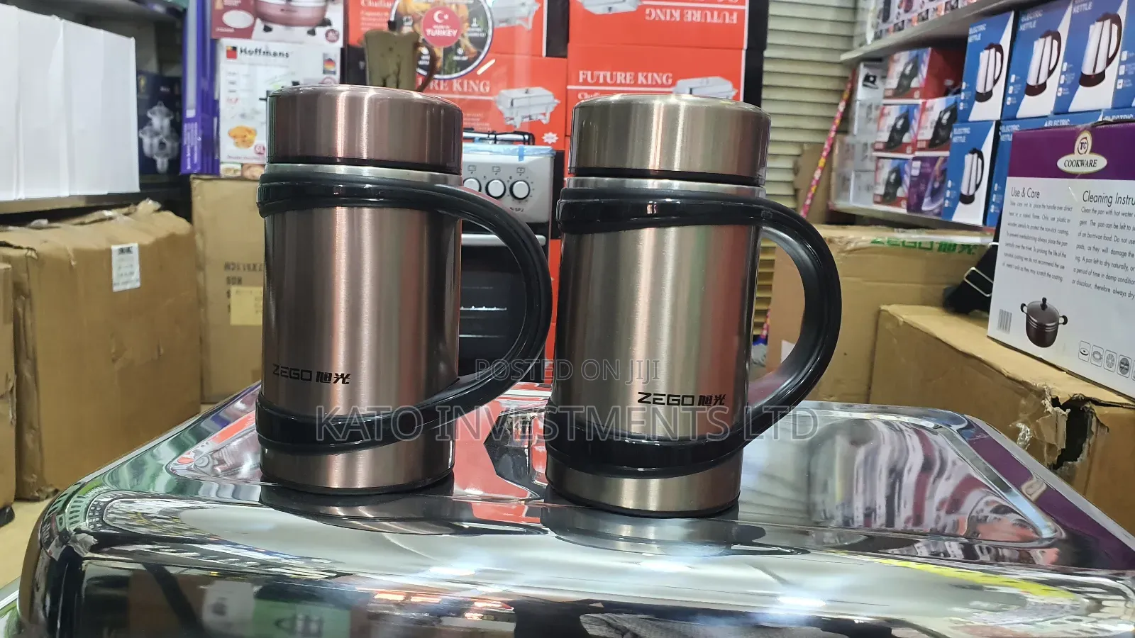 Zego Vacuum Office Mug Cup 480ml