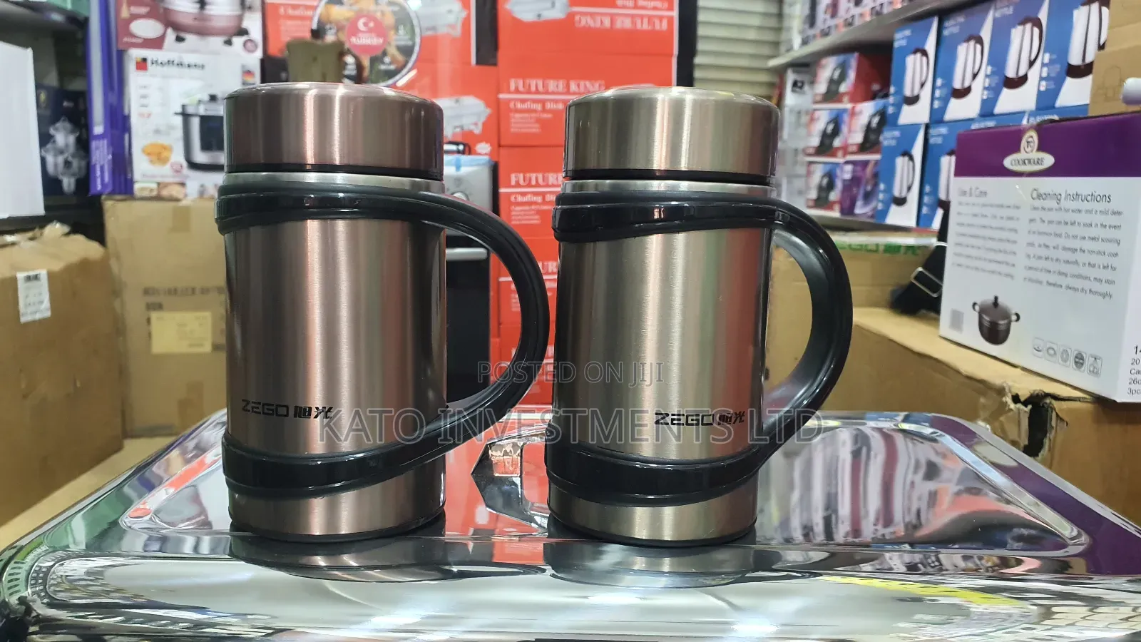 Zego Vacuum Office Mug Cup 480ml