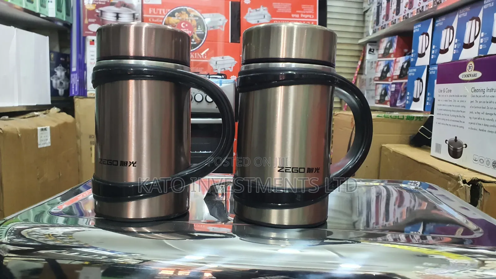 Zego Vacuum Office Mug Cup 480ml