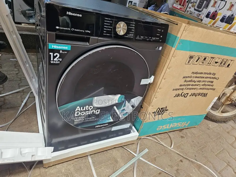 Hisense 12 Kg Wash and Dry Washing Machine