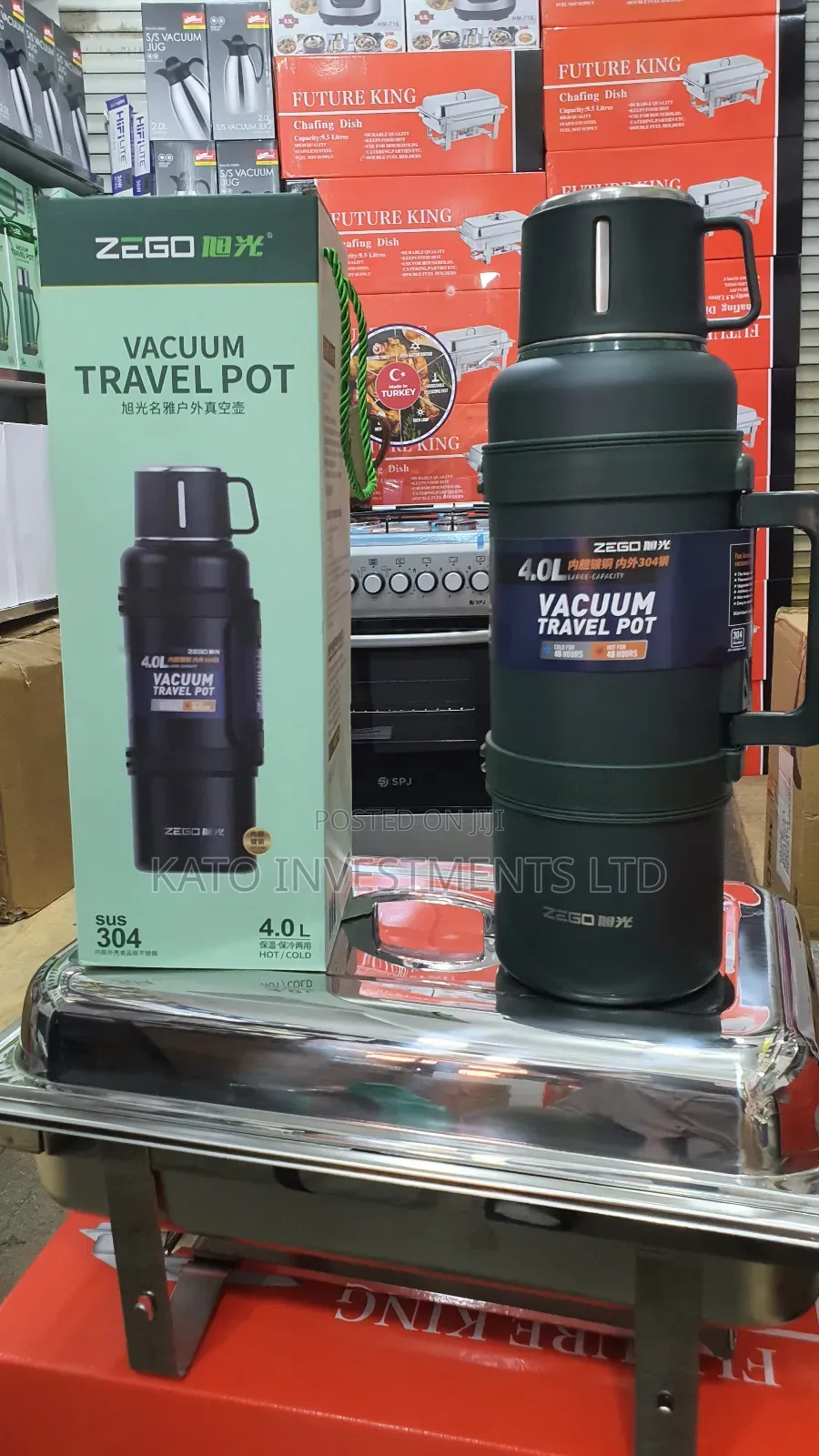 4l Vacuum Travel Flask