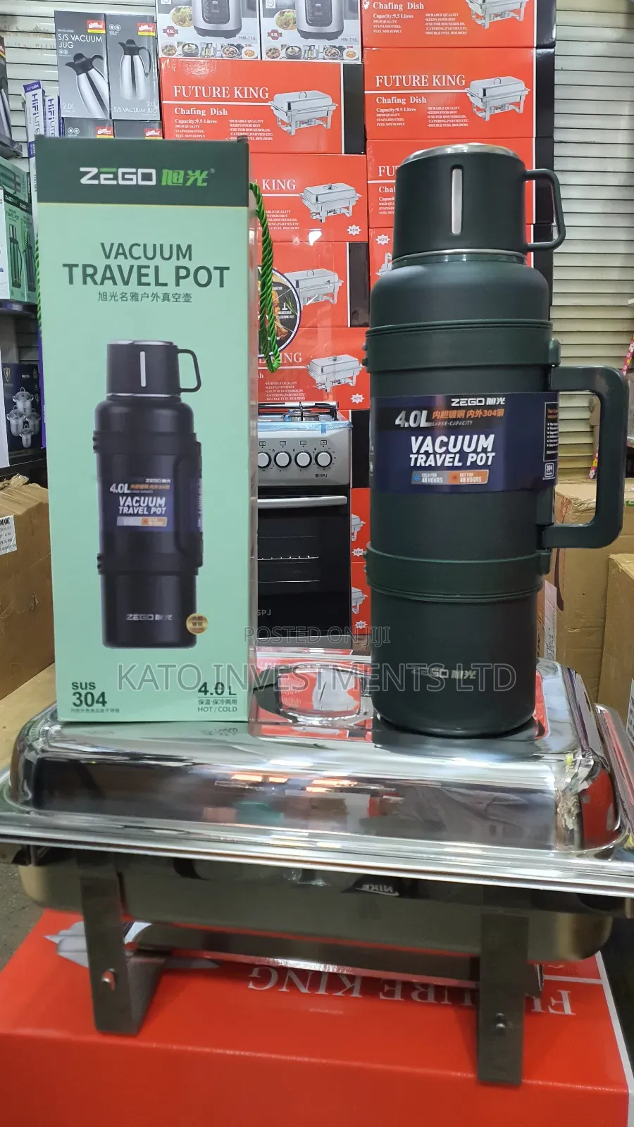 4l Vacuum Travel Flask
