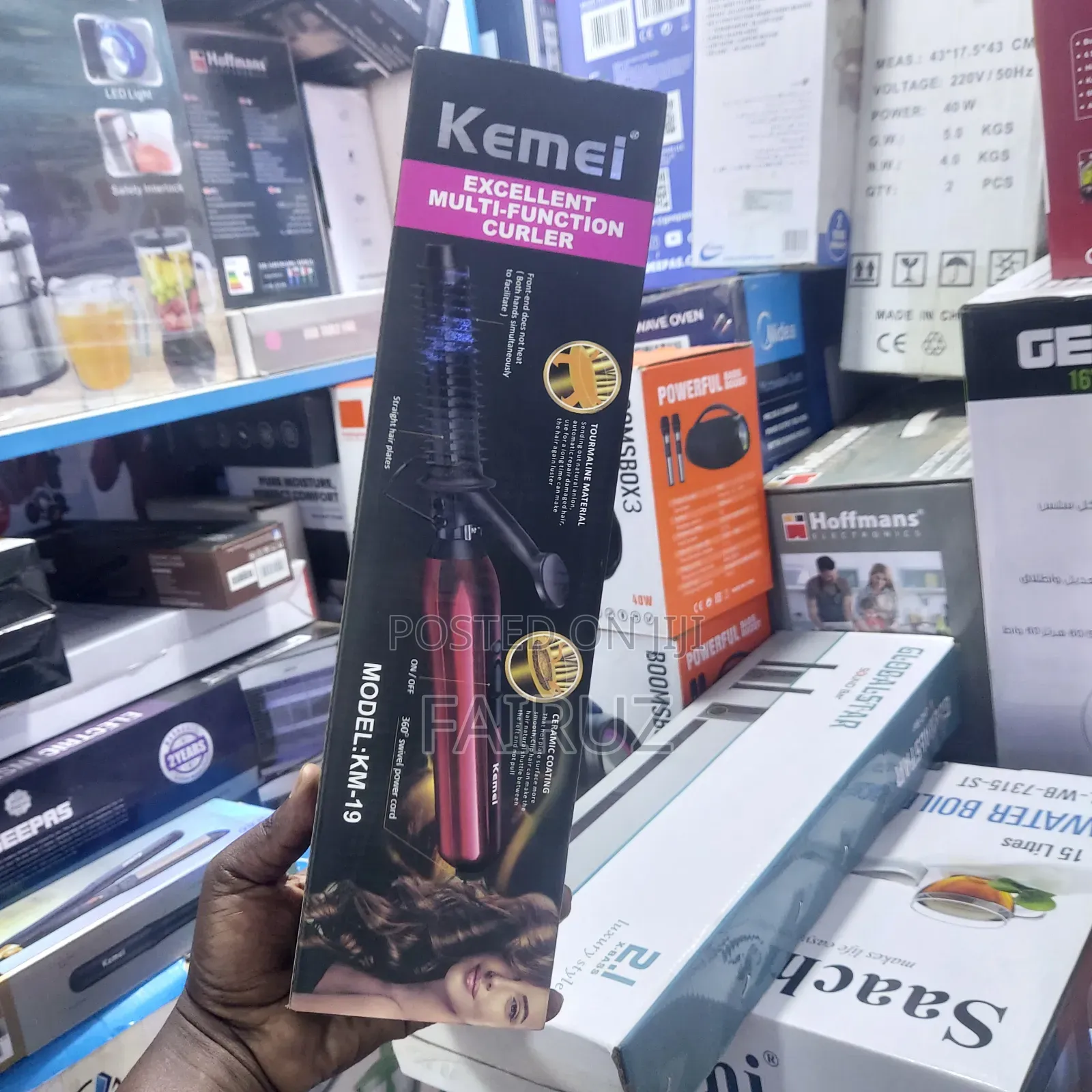 Multifunctional Curling Iron Kemei