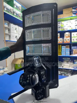 450w 2 in 1 Solar Camera Security Light