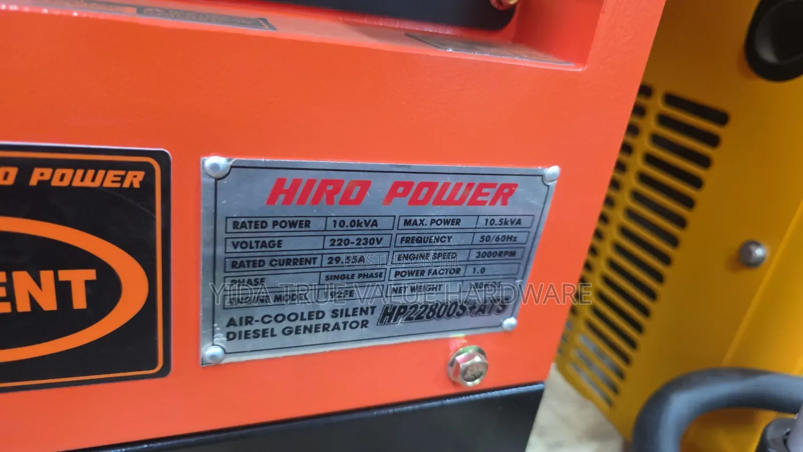 10kva Hiro Power Japan