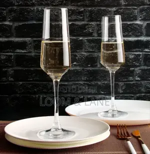 6pcs Elegant Champagne Flutes/Champagne Glasses
