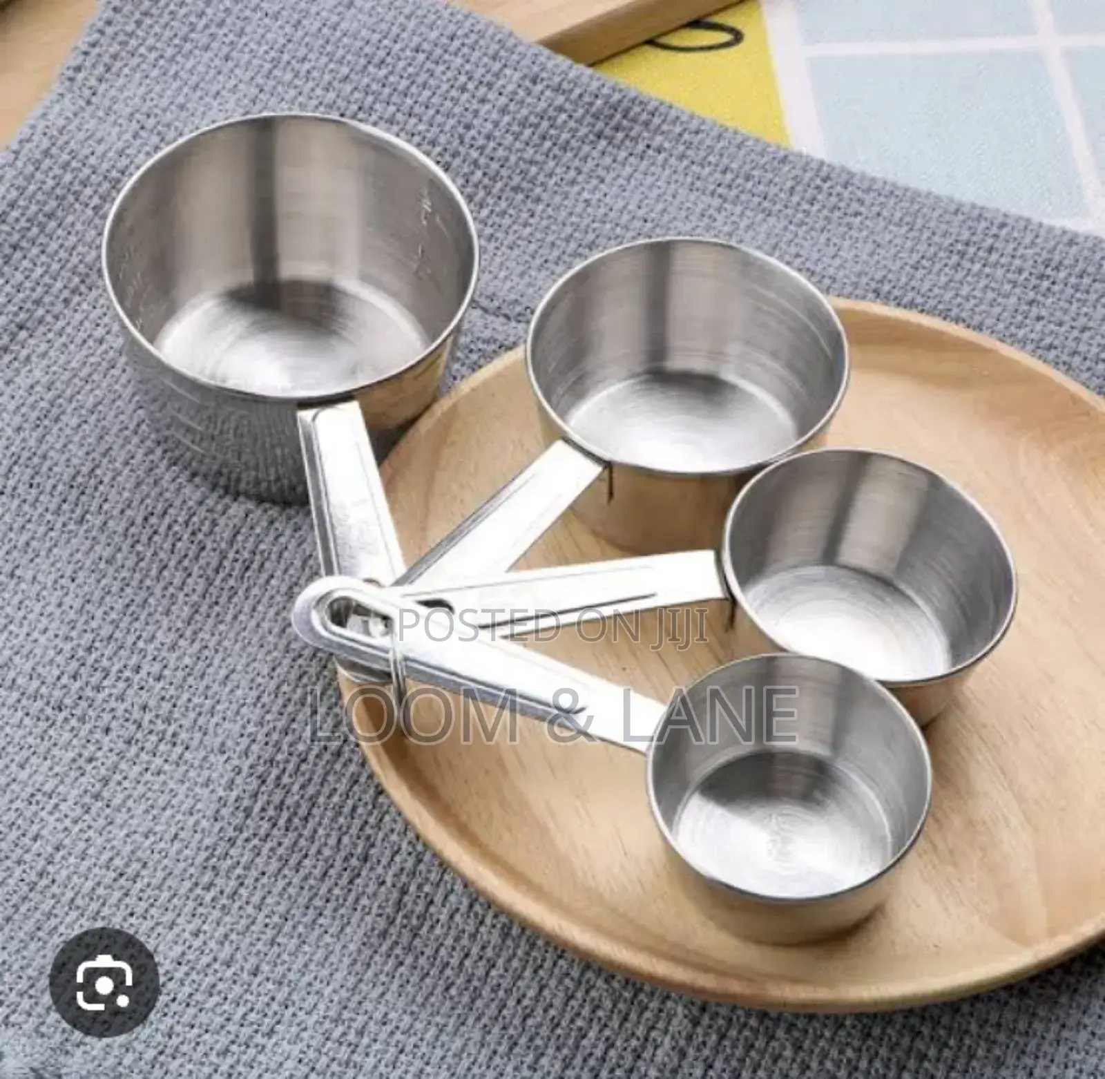 4pcs Stainless Steel Measuring Cups