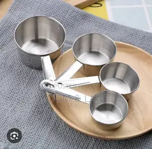 4pcs Stainless Steel Measuring Cups