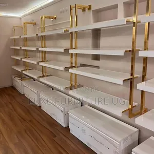 Boutique Setup Shelves
