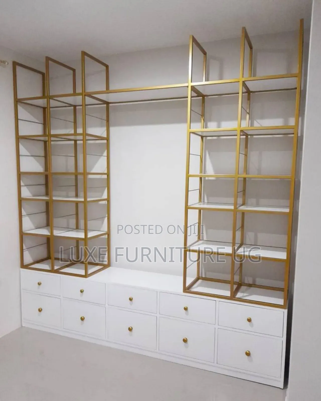 Boutique Setup Shelves