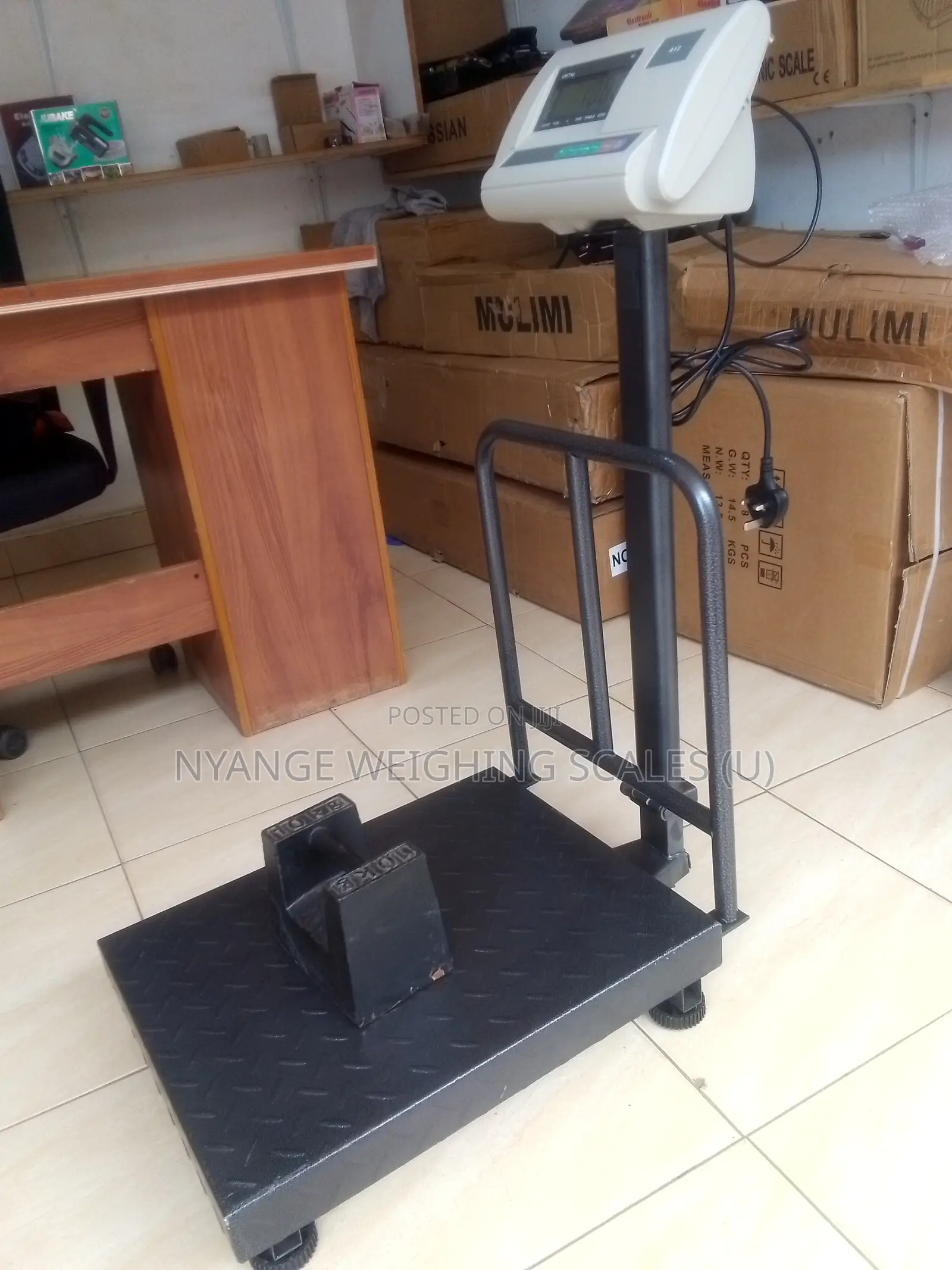 Platform Weighing Scale 350kg Weigh Platform Digital Weighing Scale