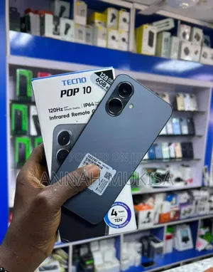 New Tecno Pop 10 128 GB Black