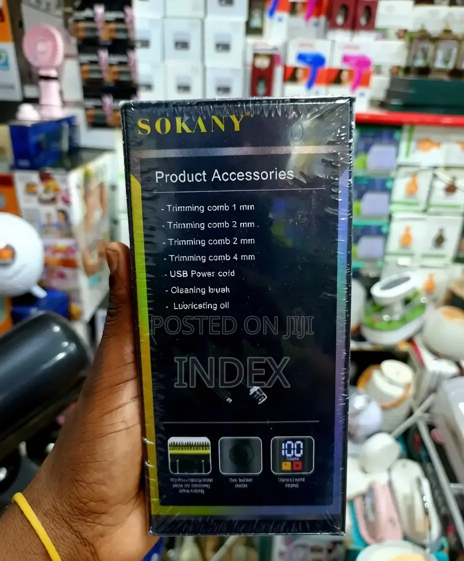 Sokany Professional Hair Clipper, Model Number Sk-Lf-9989.