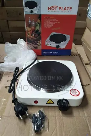 Single Solid Burner Hot Plate-white