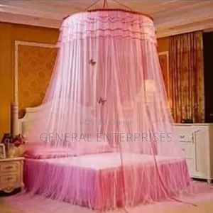 Purple Hanging Round Mosquito Net