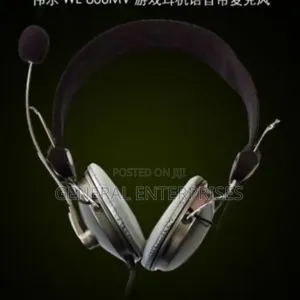 Multimedia Stereo Headphone With a Microphone.