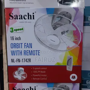16" Saachi Orbit Ceiling Fan With Remote Control