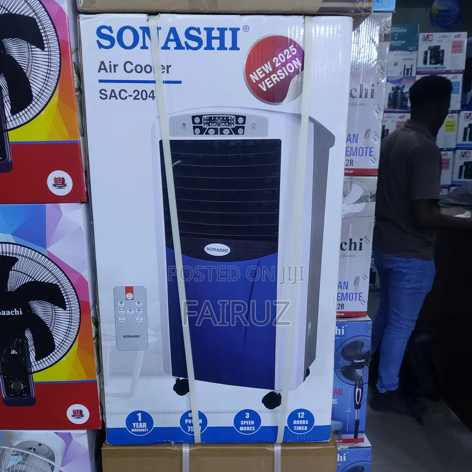 7l Sonashi Air Cooler With Remote