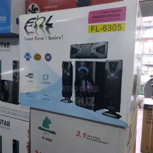 3.1 Ch Multimedia Fol Sound Speaker Fl-6305