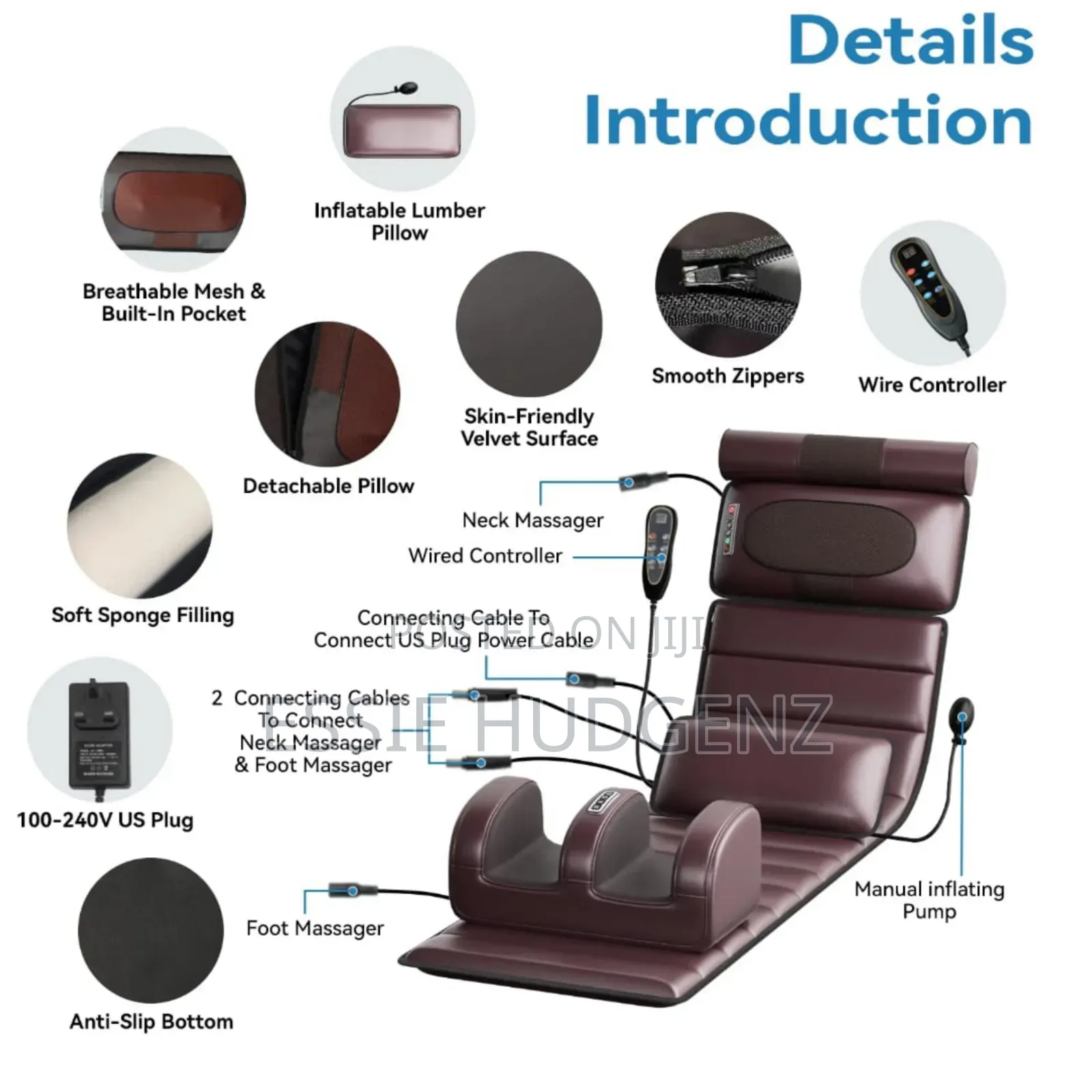 Electric Full Body Massage Mat