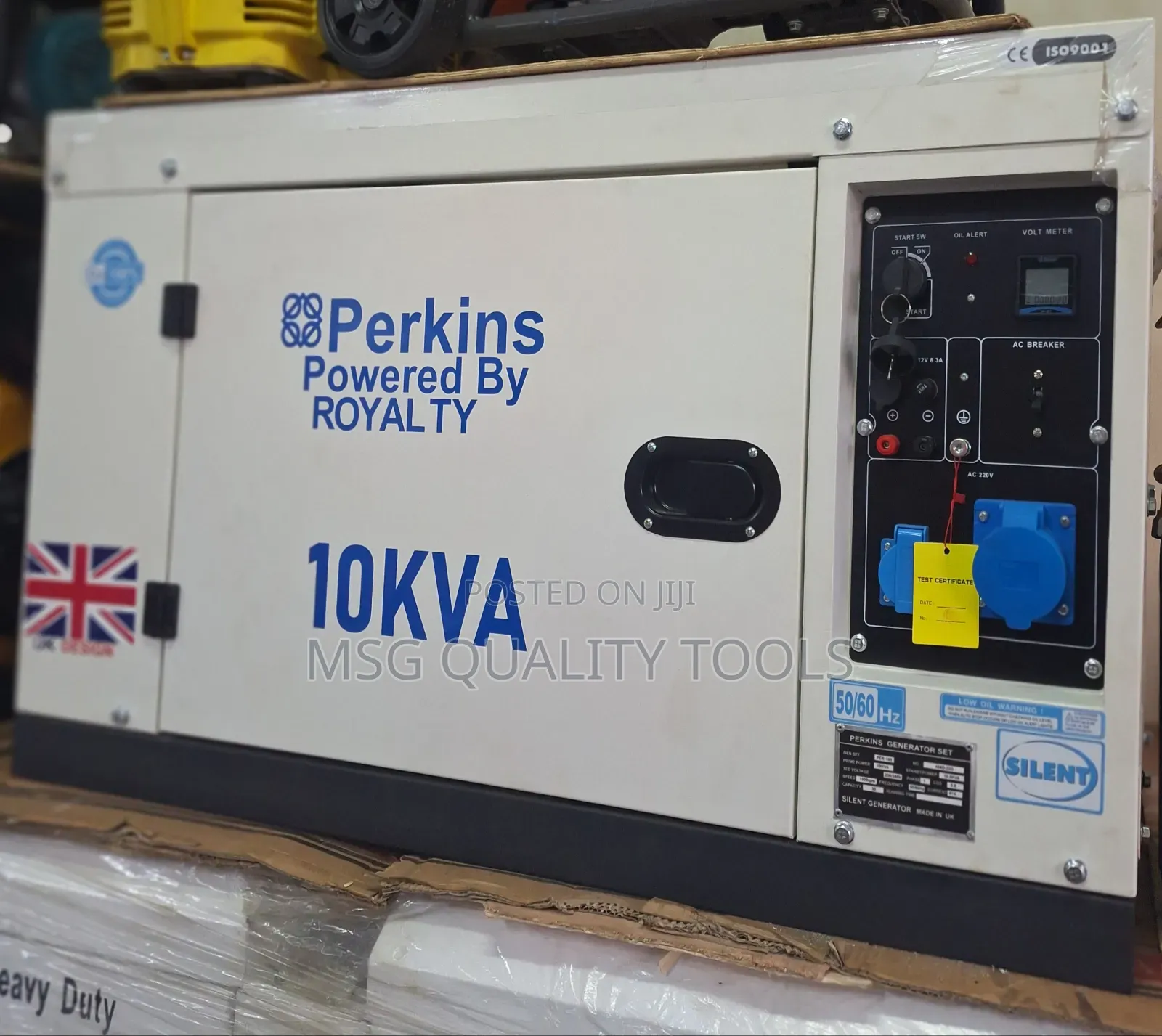 Silent Generator  10kva Perkins