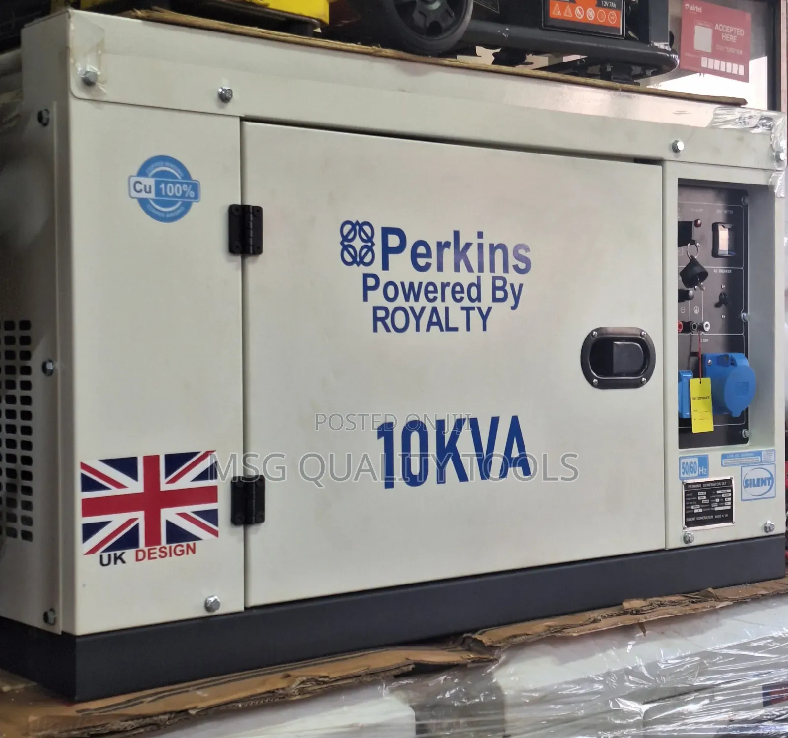 Silent Generator  10kva Perkins