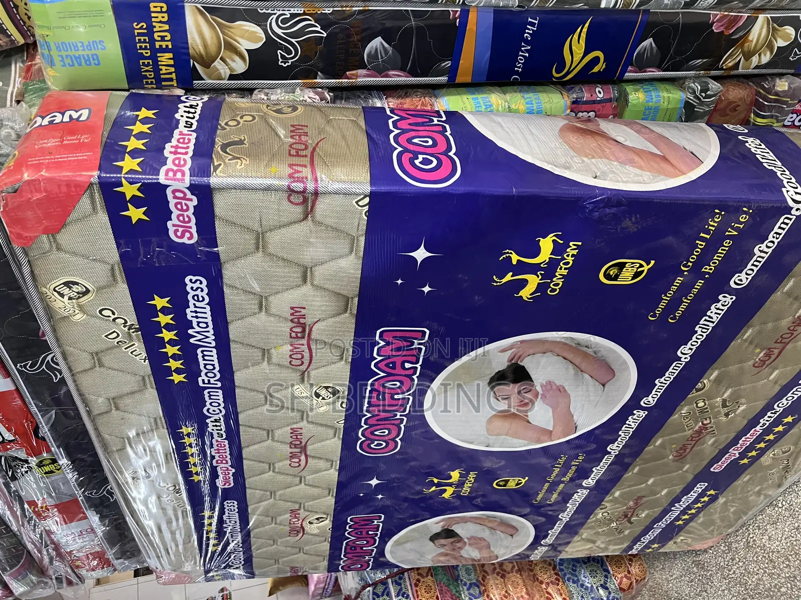 A Quilted Mattress 5x6 8inches Com Foam Type