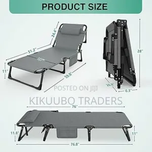 Portable Foldable Bed/ Picni Chair