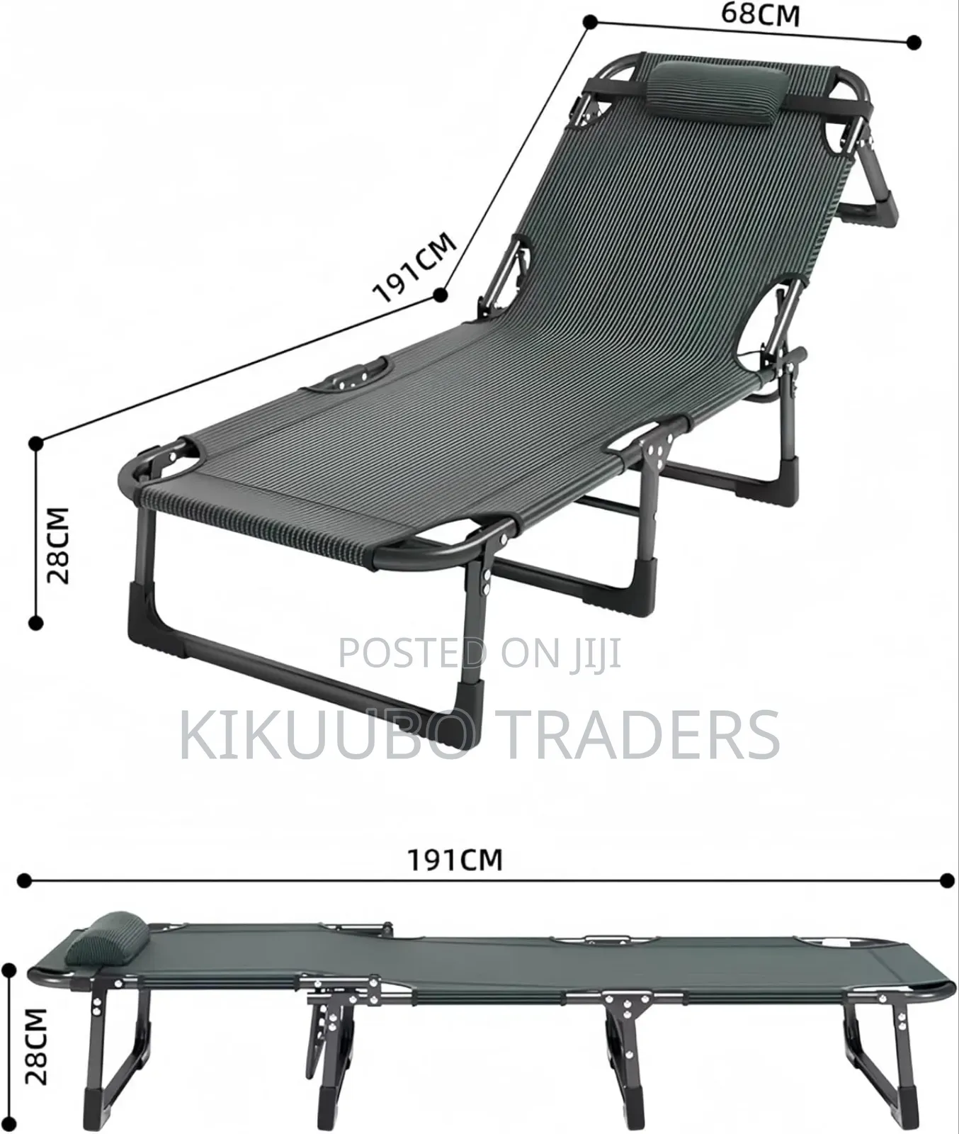 Portable Foldable Bed/ Picni Chair