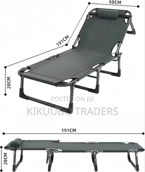 Portable Foldable Bed/ Picni Chair
