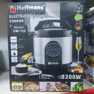 6l Electric Pressure Cooker Hoffman 1200w