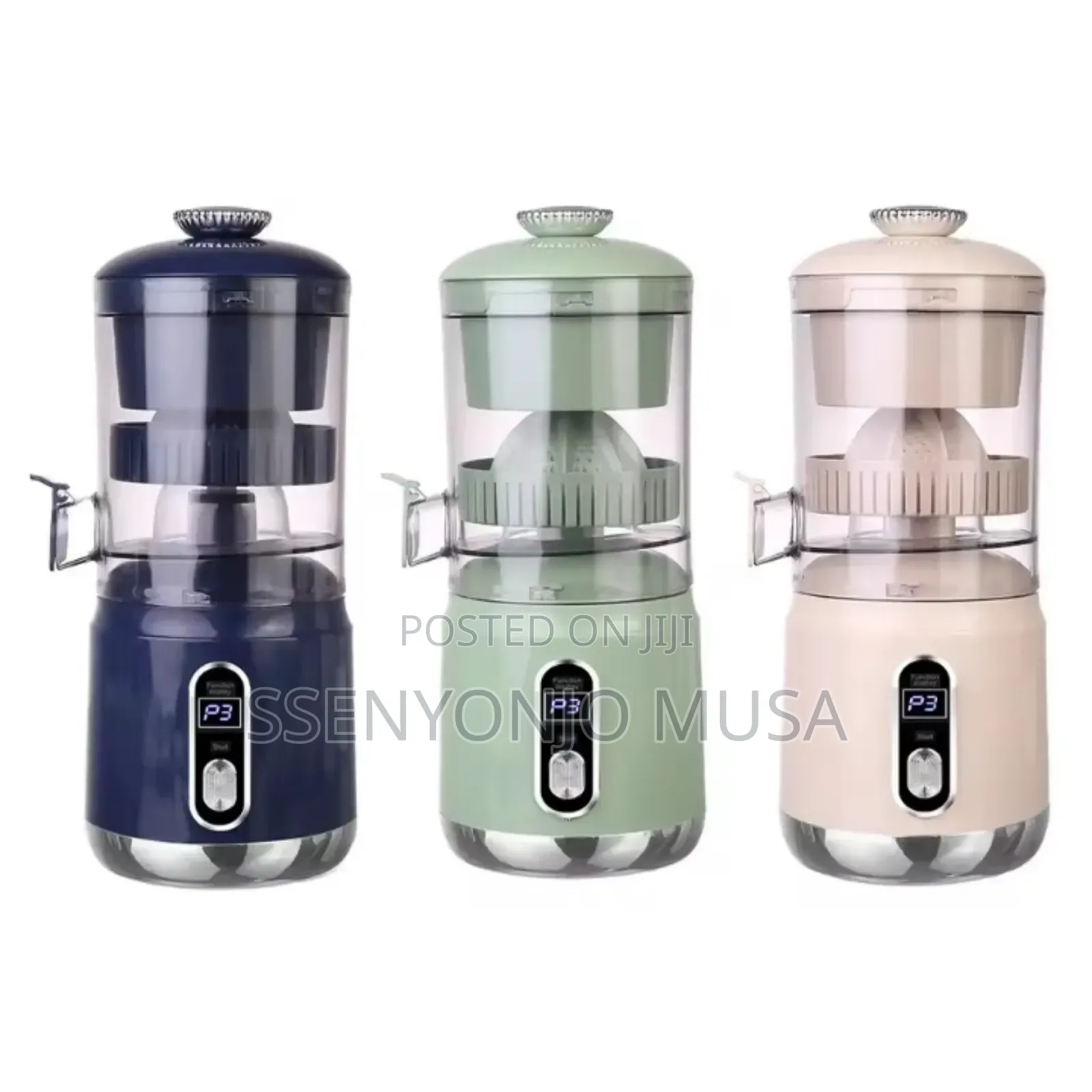 Portable Electric Citrus Juicer 600ml Usb Rechargeable
