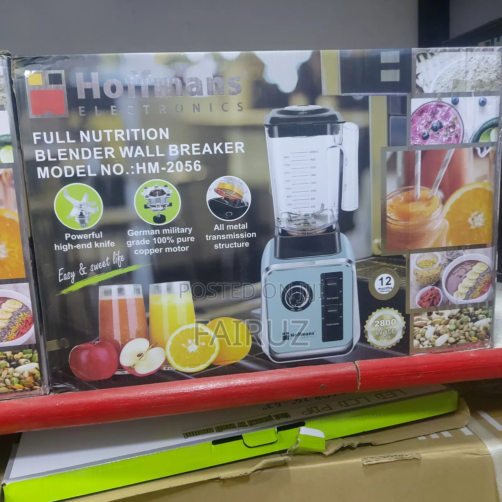 Nutrition Blender Wall Breaker Hoffman