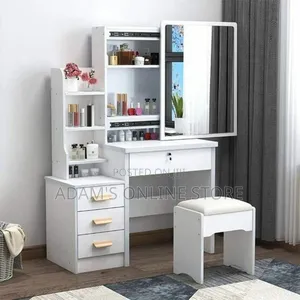 White Dressing Mirror/Slindling Dressing Mirror