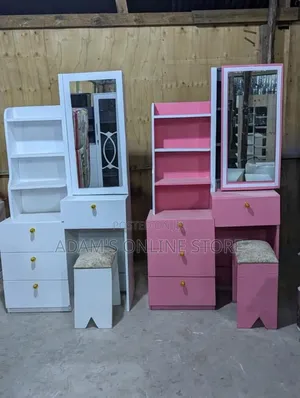 Dressing Mirror  in Pink Color and White